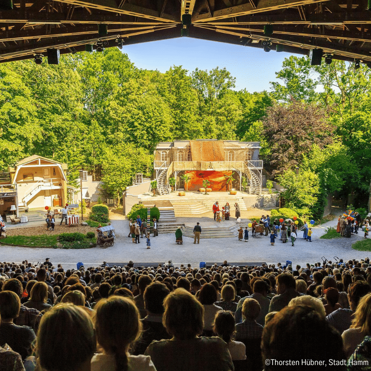 Ferienwohnung Maximilianpark Hamm - Waldbühne Heessen