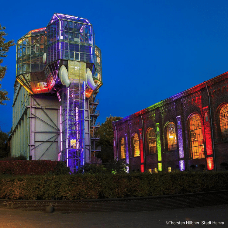 Ferienwohnung Maximilianpark Hamm - Nahe Maximilianpark mit Glaselefant