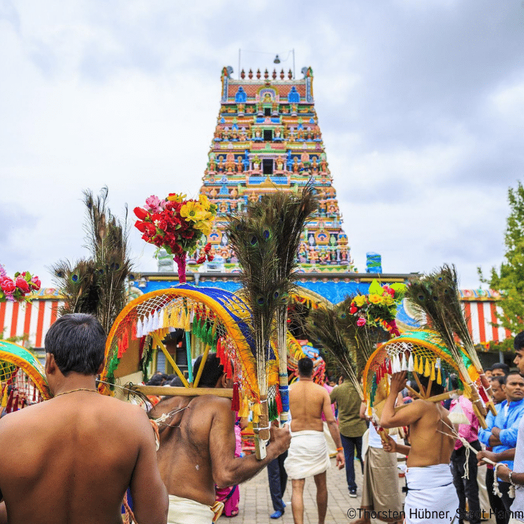 Ferienwohnung Maximilianpark Hamm - Sri Kamadchi Ampal Tempel