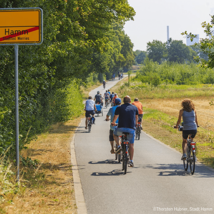 Ferienwohnung Maximilianpark Hamm - Fahrradtouren in der Umgebung
