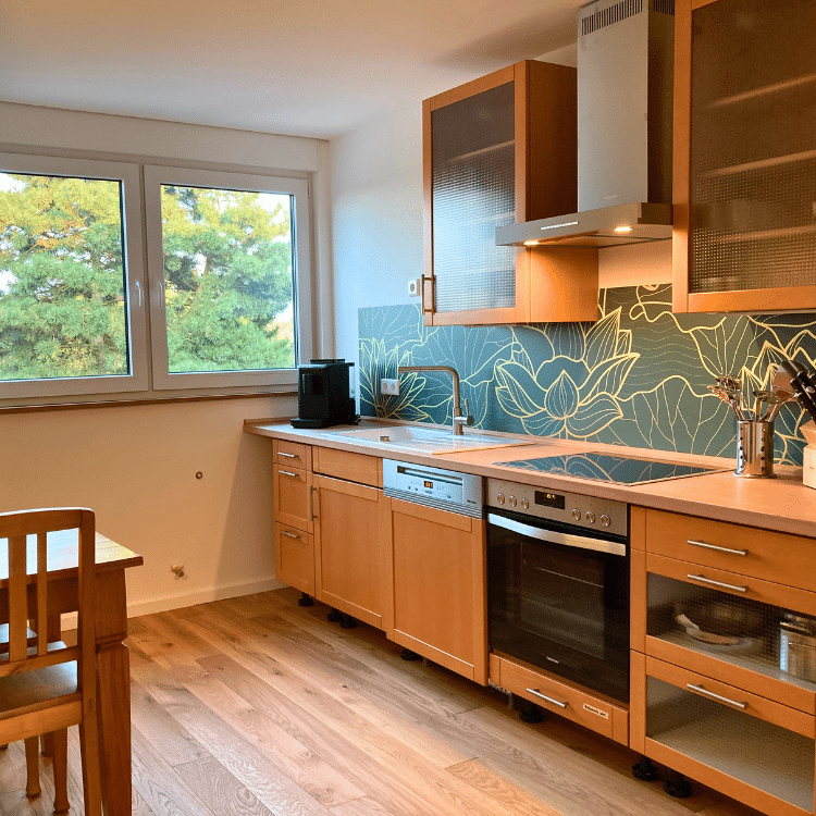 Möblierte Wohnung Nähe Maximilianpark in Hamm Küche