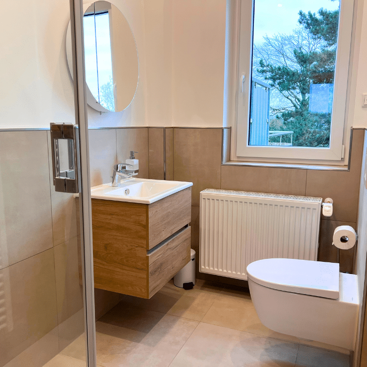 Ferienwohnung Maximilianpark Hamm - Badezimmer