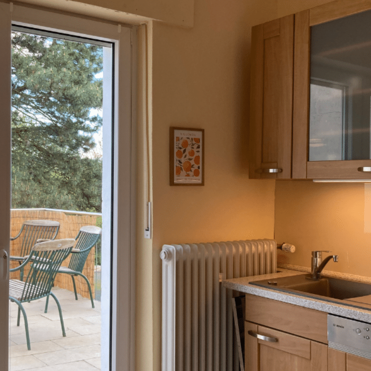 Ferienwohnung Maximilianpark Hamm - Dachterrasse